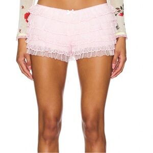 Tulle Lace Bloomers in Pink Jaded London US 0